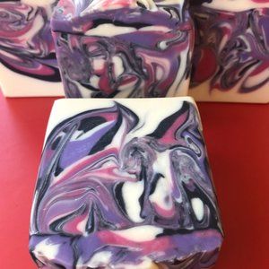 Black Raspberry Vanilla Handmade Soap